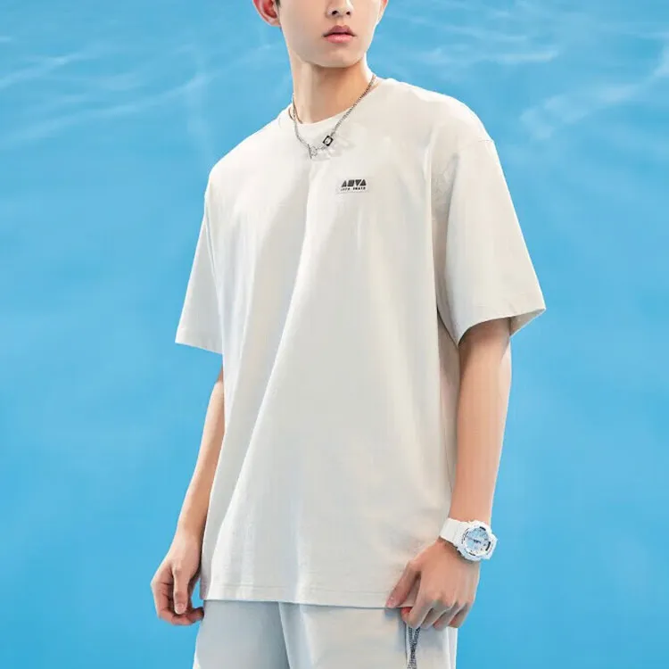 Anta Life Collection T Shirt Unisex Beach Gray-1