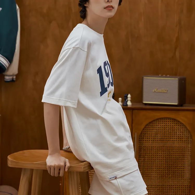 New Balance 1906 Graphic Tee Ivory White-4