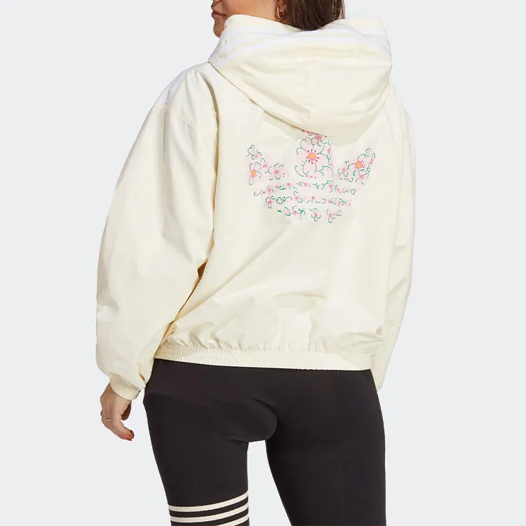 Adidas Originals Cherry Blossom Limited Series Jackets Women's Yellow-2