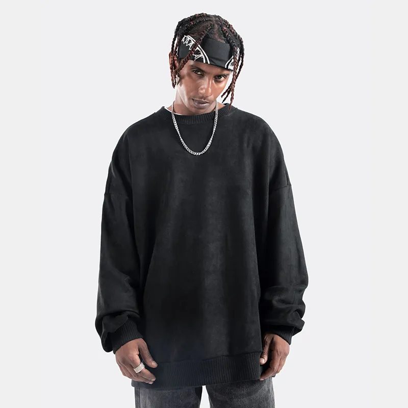 BTW Crew Neck Loose Fit Sweatshirt Unisex-11