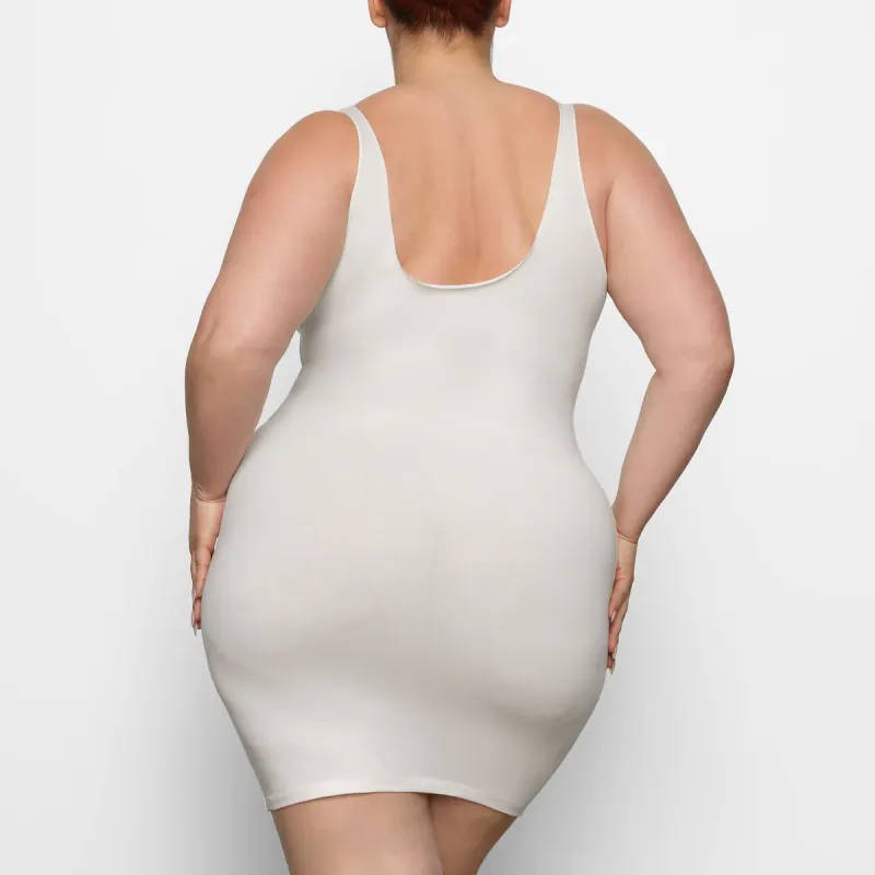 Skims Sleeveless Dresses Women's White-3