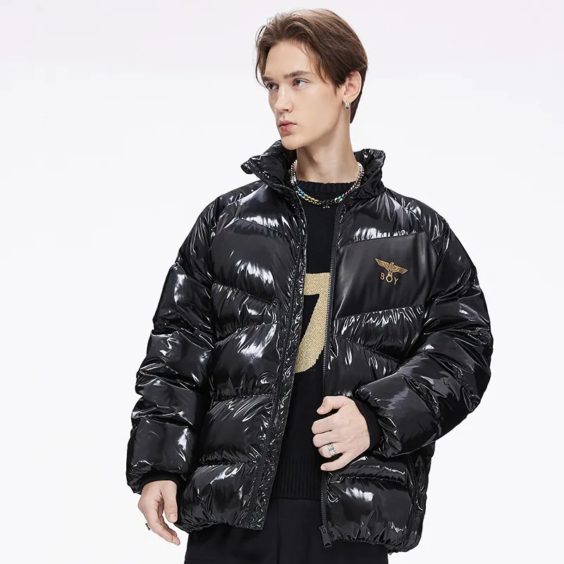Boy London Puffer Jacket Unisex Black-5