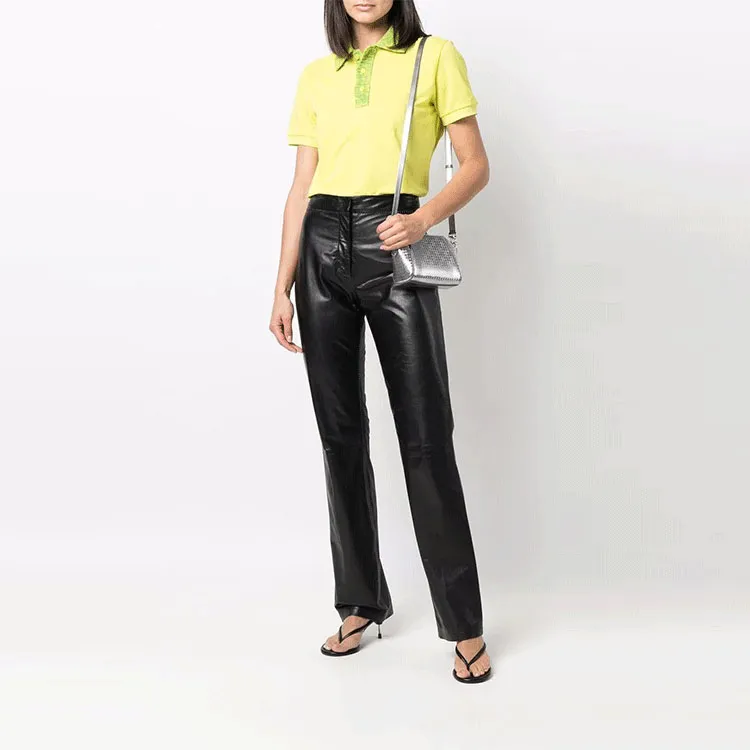 Bottega Veneta SS22 Polo Shirt Women's Yellow-1