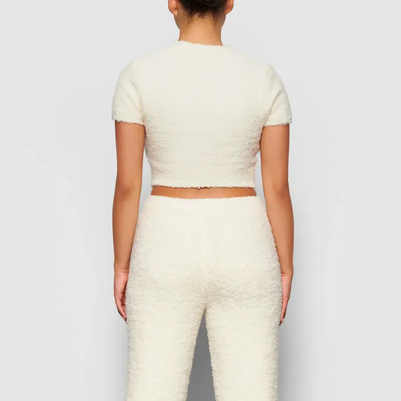 Skims T-Shirts Women's Bone White-2