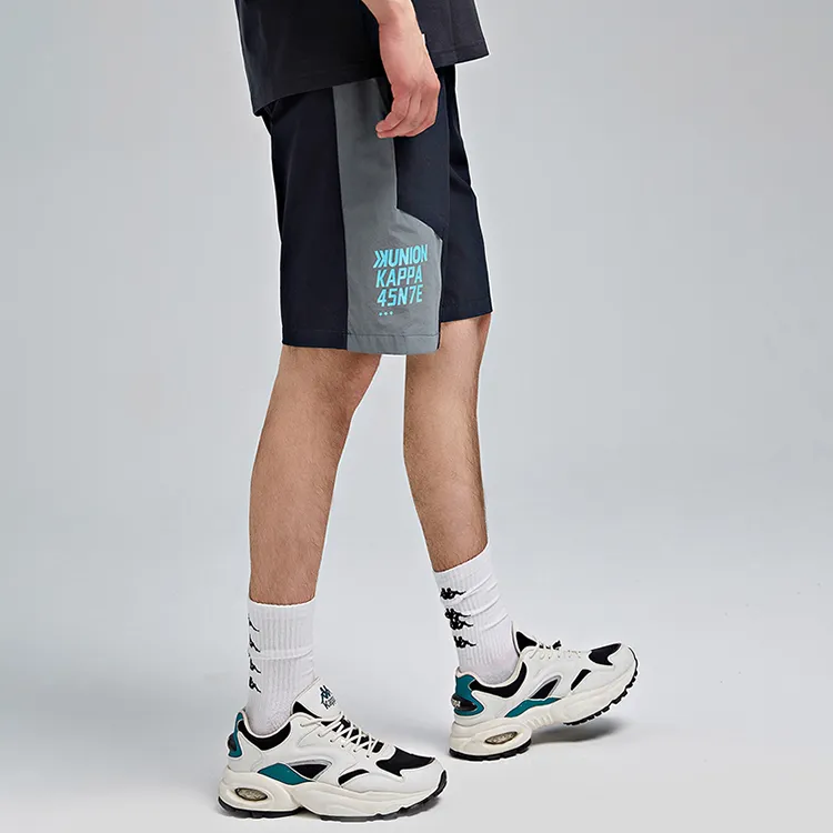 Kappa Loose Fit Shorts Men's Black-3