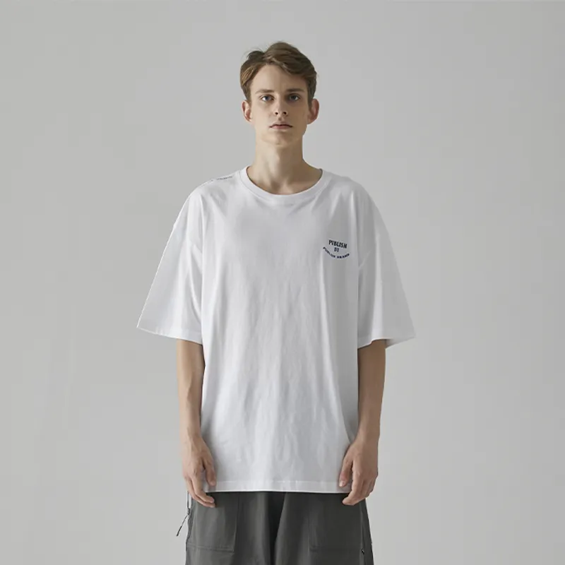 PUBLISH Straight Elbow-Length Sleeved T-Shirt Unisex-2