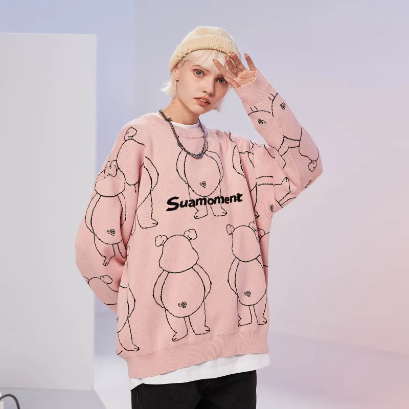 Suamoment Sweaters Unisex-10