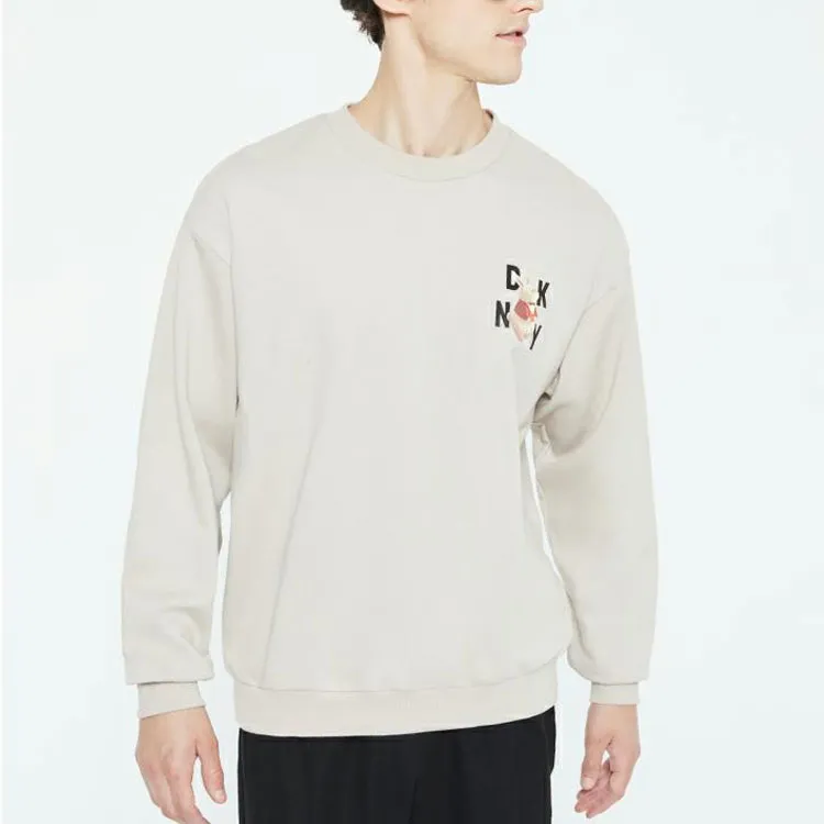 DKNY Sweatshirts Men Light Coffee-2