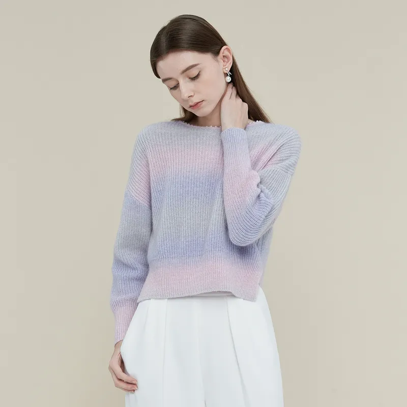 Caroline Sweaters Women's Light Purple-1