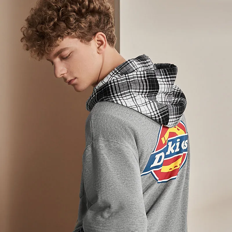 Dickies Sweatshirt Men's Medium Feather Gray-5