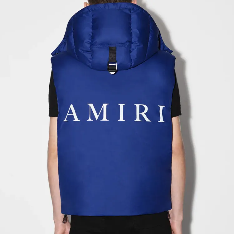 AMIRI Hooded Down Gilet-3