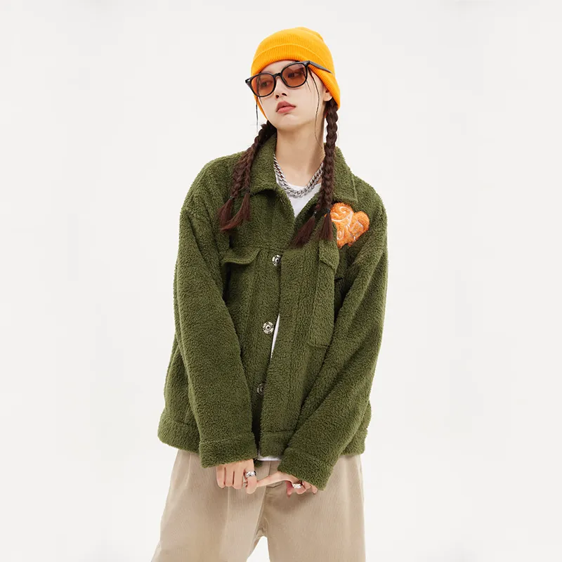 AMONSTER Loose Fit Thickened Jacket Unisex-3