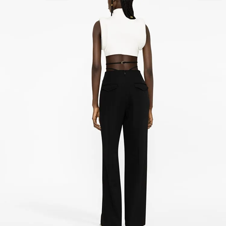 OFF-WHITE Tubular Crop Top-2