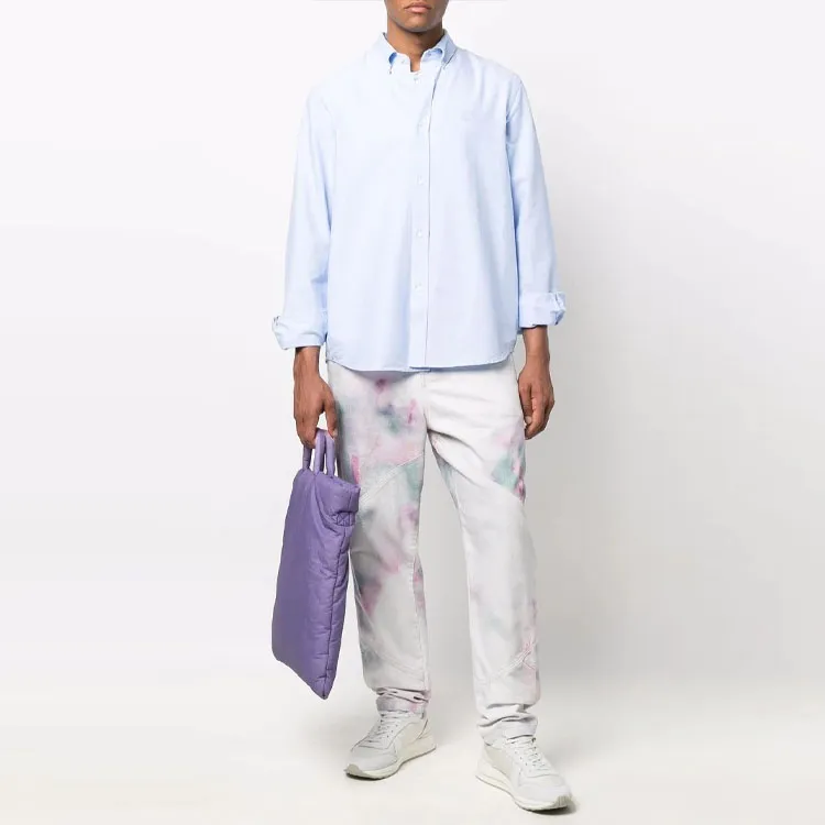 KENZO Shirts Men Sky Blue-4