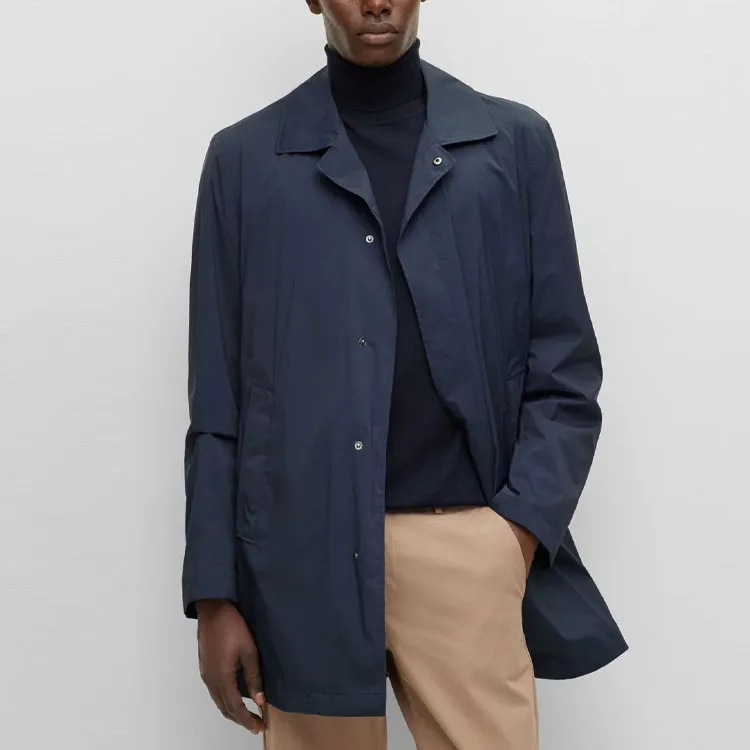 HUGO BOSS SS23 Coat Men's Marine Blue-2