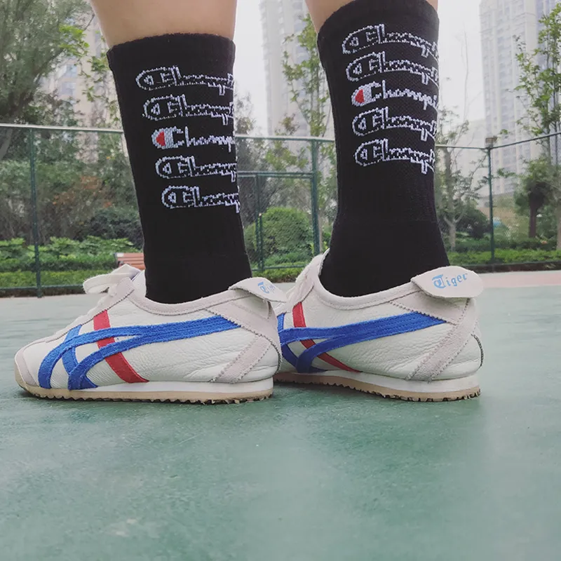 Champion Unisex Mid Calf Socks-5