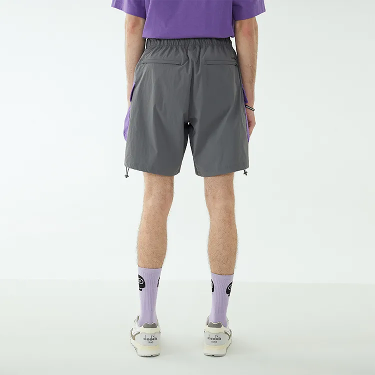 Diadora Loose Fit Shorts Unisex Gray-3