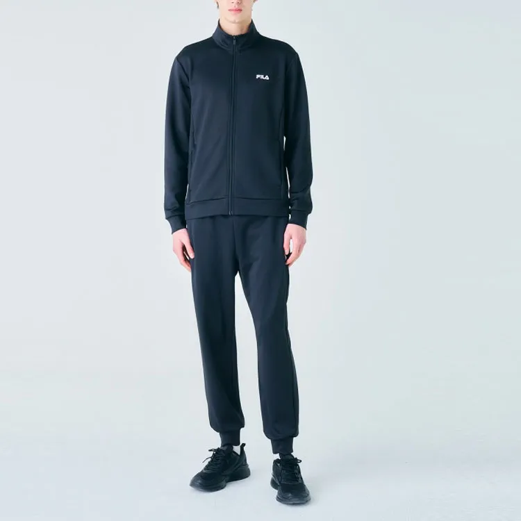 FILA Knitted Sweatpants Men Black-2