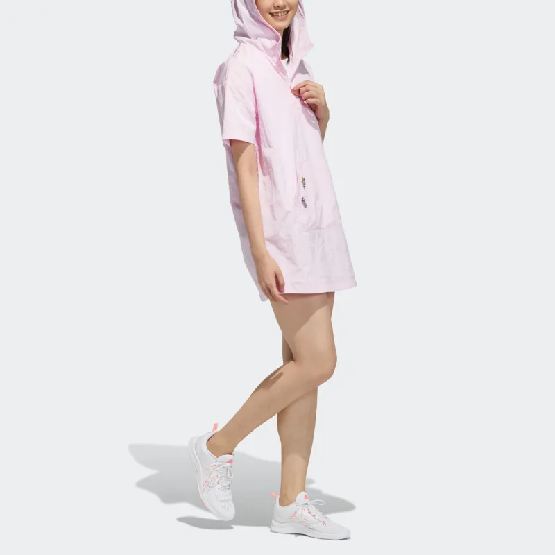 Adidas Neo Short Sleeved Dresses Women's Pink-3