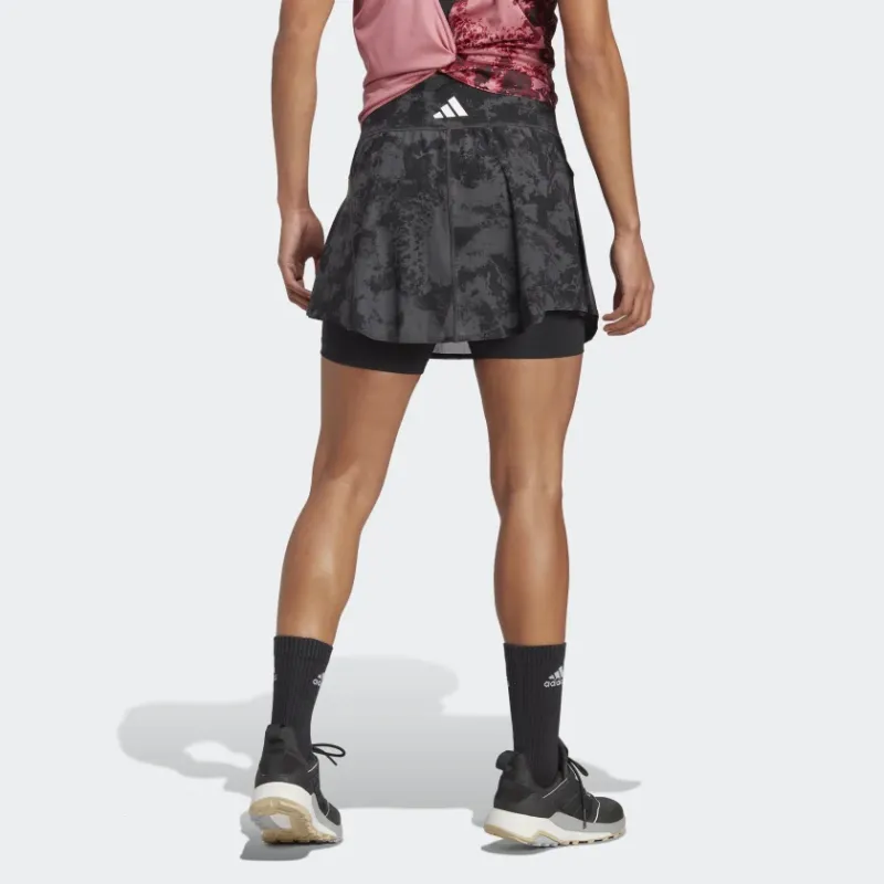 Adidas SS23 French Open Series Casual Shorts Women's Carbon Black-4