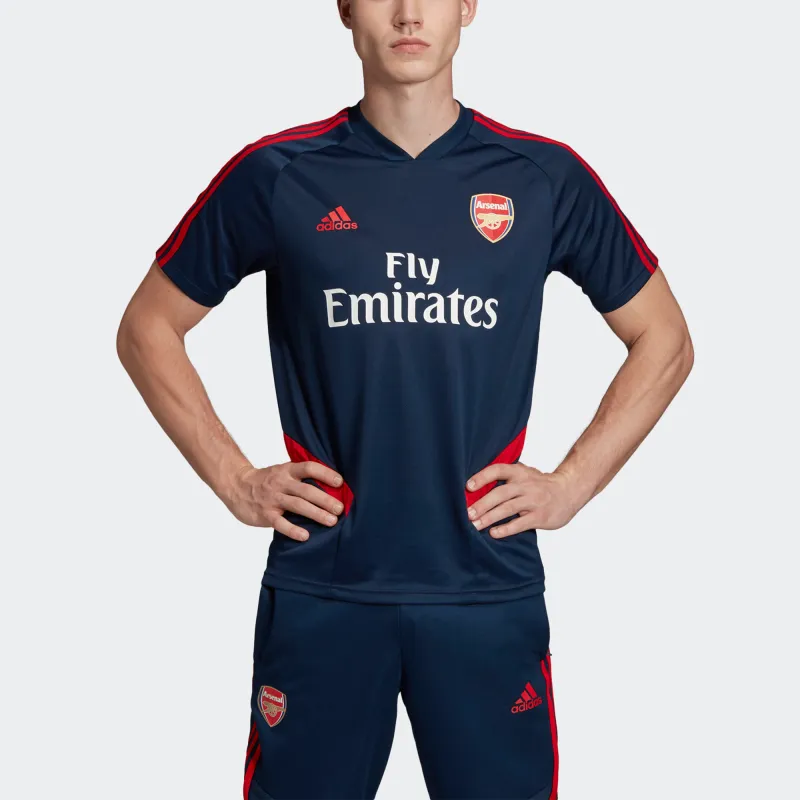 Adidas Arsenal Soccer Jerseys Men Navy Blue-3