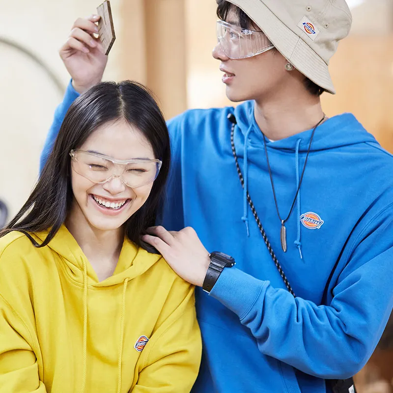 Dickies Sweatshirt Unisex Ginger Yellow-3