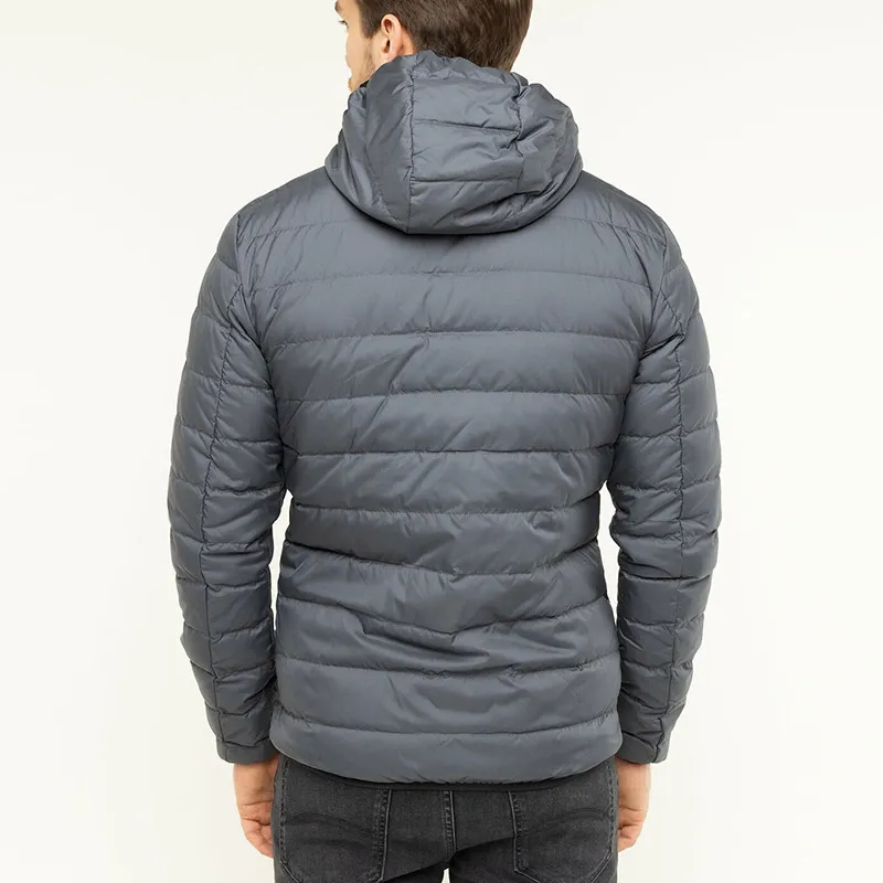 EMPORIO ARMANI High neck Zip up Padded Jacket-4