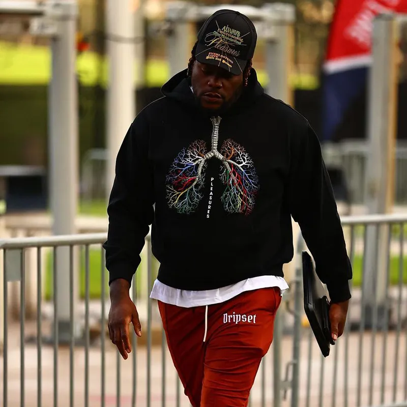 PLEASURES Breathe Hoodie-2
