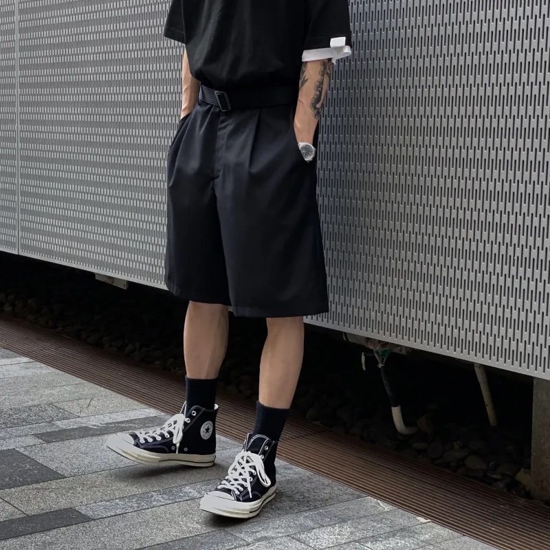 BASIC MATCH Casual Shorts Men Black-1