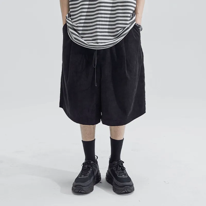 CHRROTA Sports Shorts Men Black-2