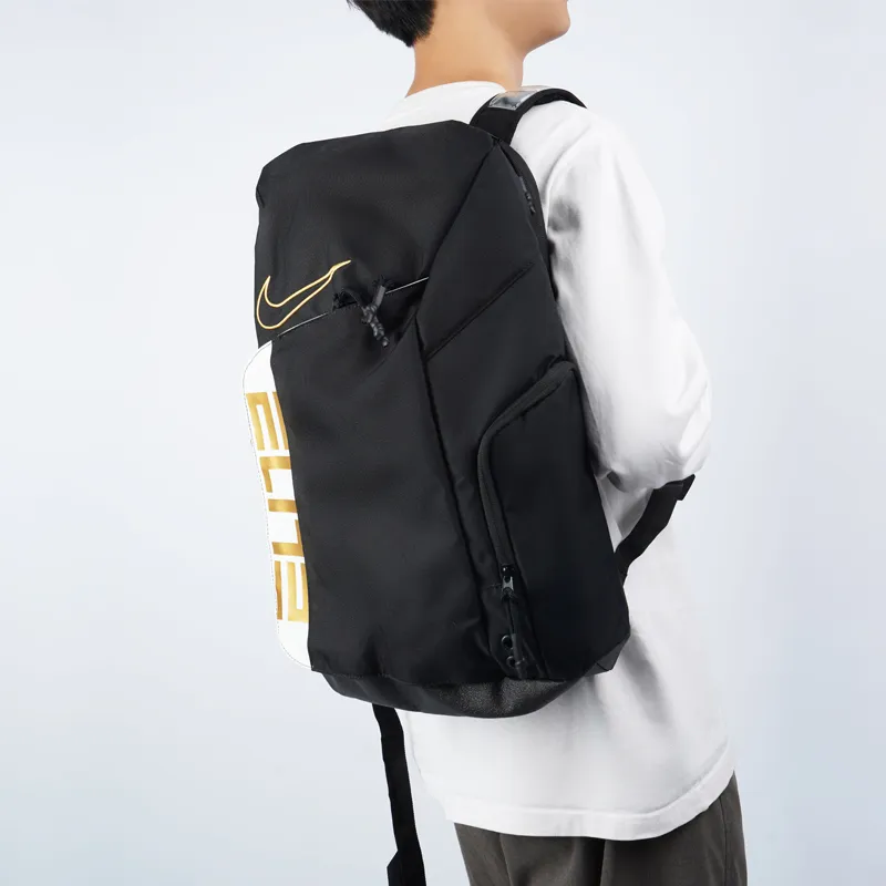 Nike Elite Pro Basketball Backpacks Black-8