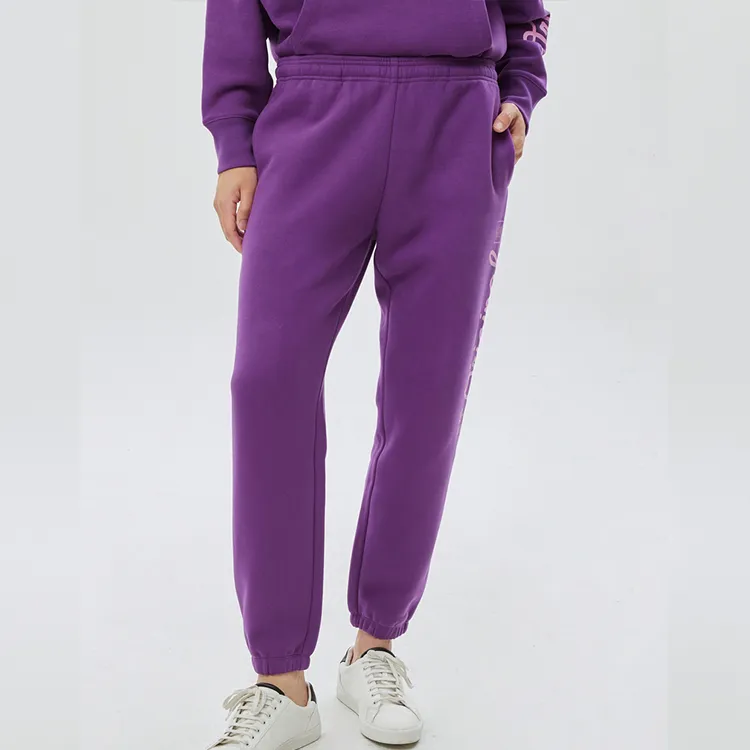 GAP Knitted Sweatpants Men Purple-2