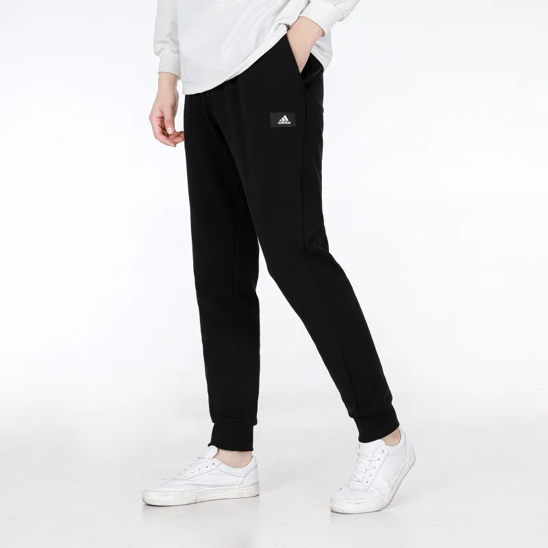Adidas Knitted Sweatpants Men's Black-4