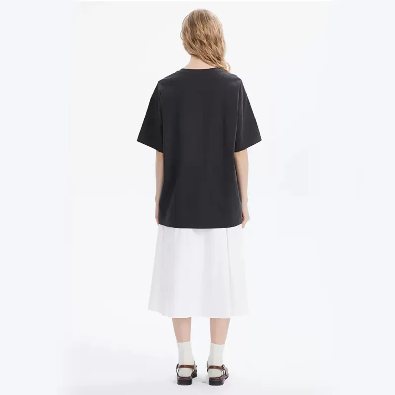 BASIC HOUSE T-Shirts Women's Dark Gray-2