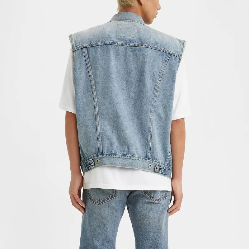 Levi's Relaxed Trucker Denim Vest-2