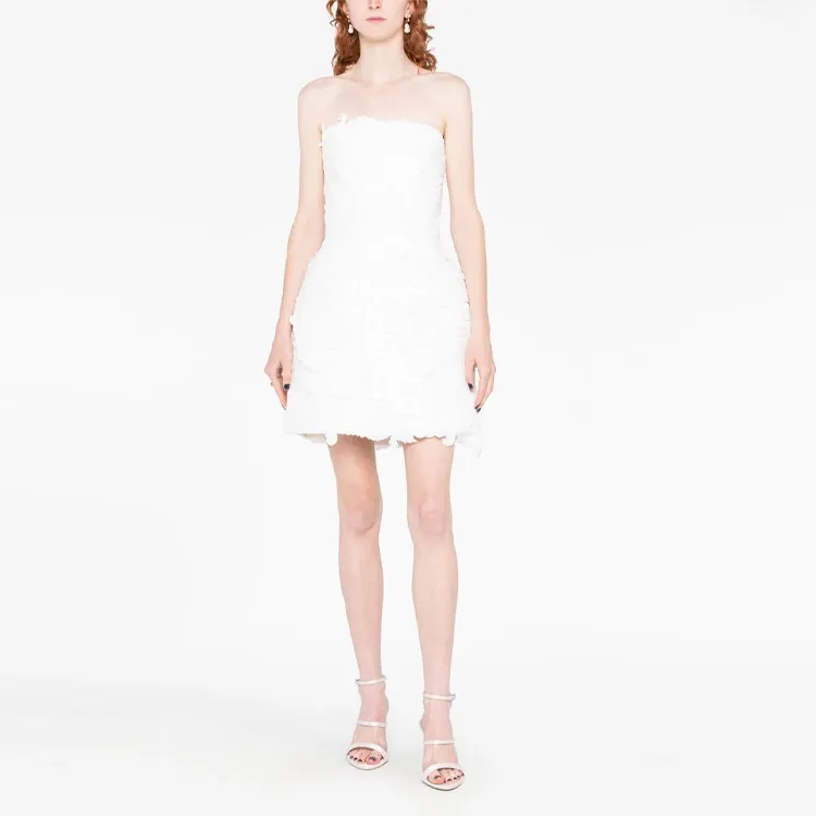 Zimmermann Tama Filigree embellished Minidress-1