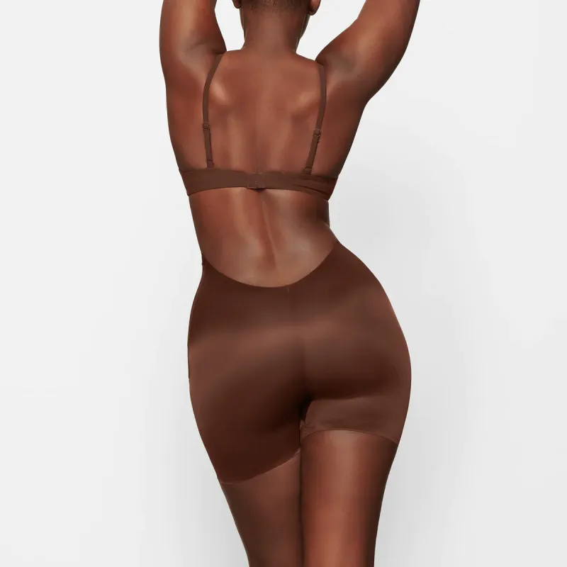 SKIMS BARELY THERE LOW-BACK SHORT Casual Shorts Women's COCOA/Brown-2