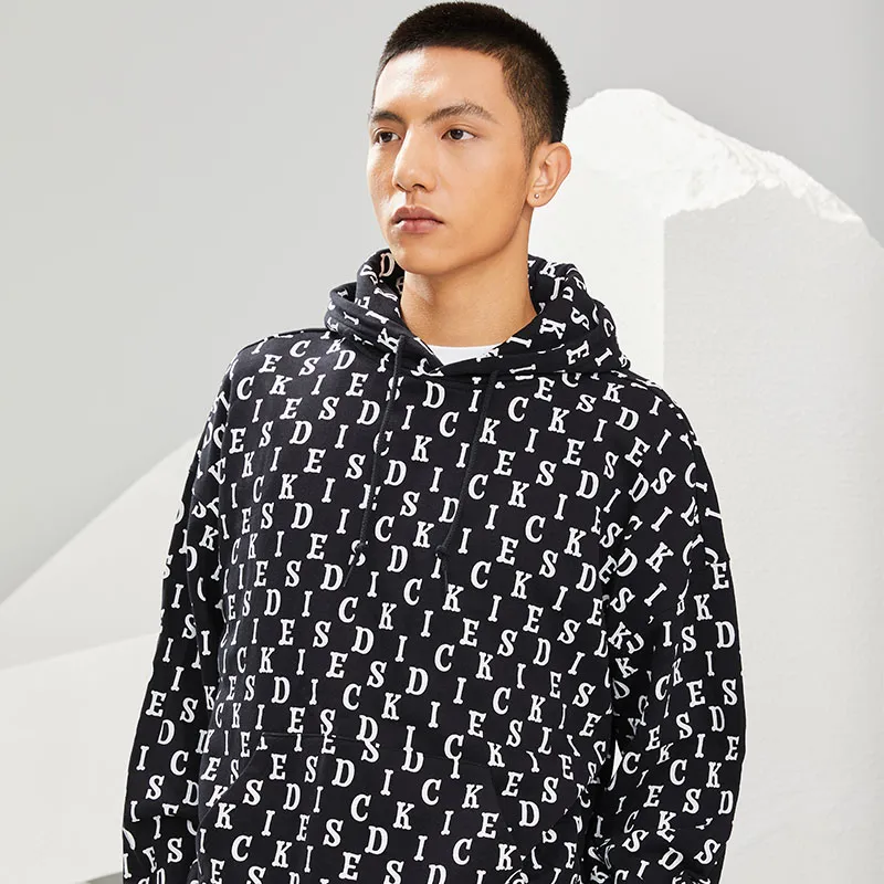 Dickies Sweatshirts Unisex Black White Letter-6