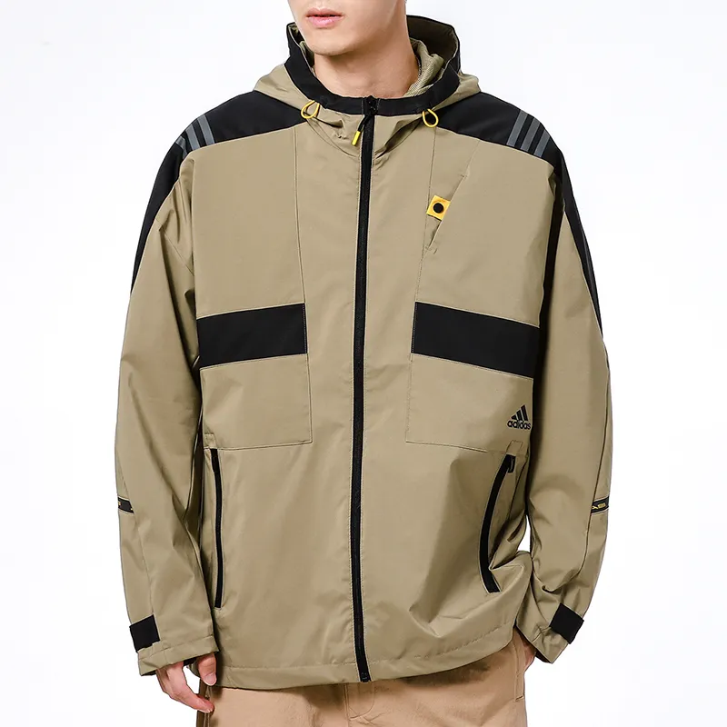 Adidas Jackets Men Khaki-2