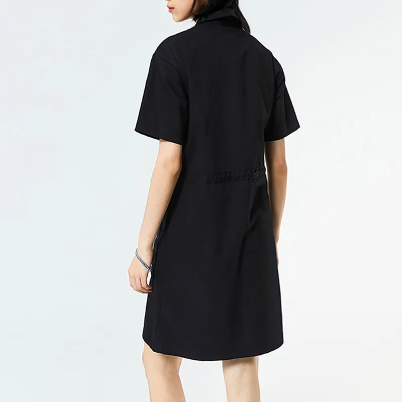 Dickies Short Sleeved Dresses Women's Black-2