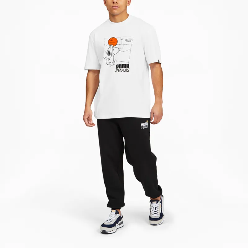 PUMA x Peanuts T Shirt Men's White-2