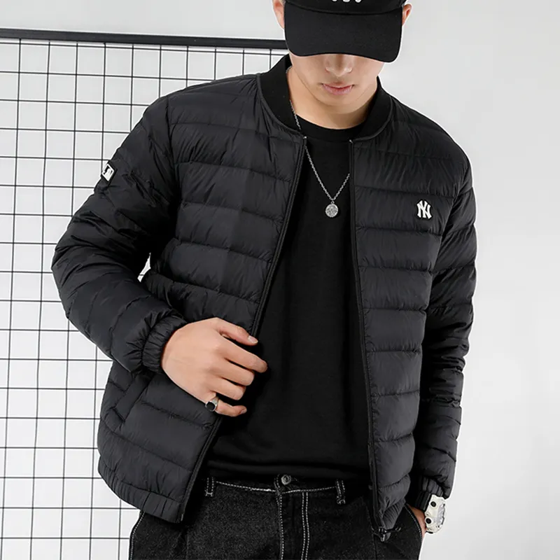 MLB Down Jacket Winter Cropped Unisex Black-2