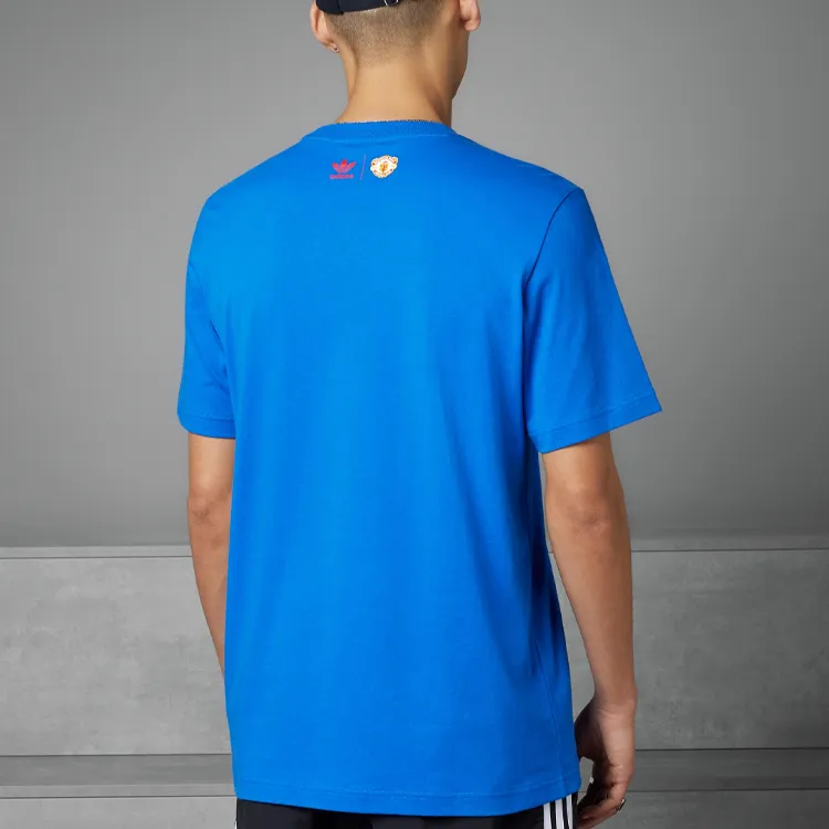 Adidas Originals T Shirt Men's Blue-3