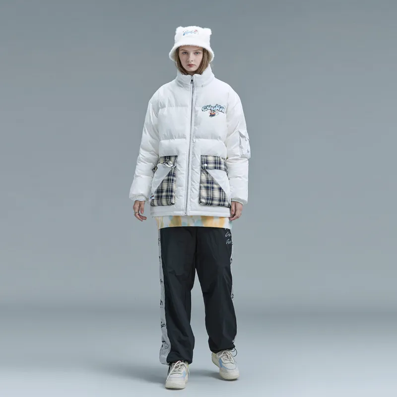 Guuka Puffer Jacket Unisex White-4