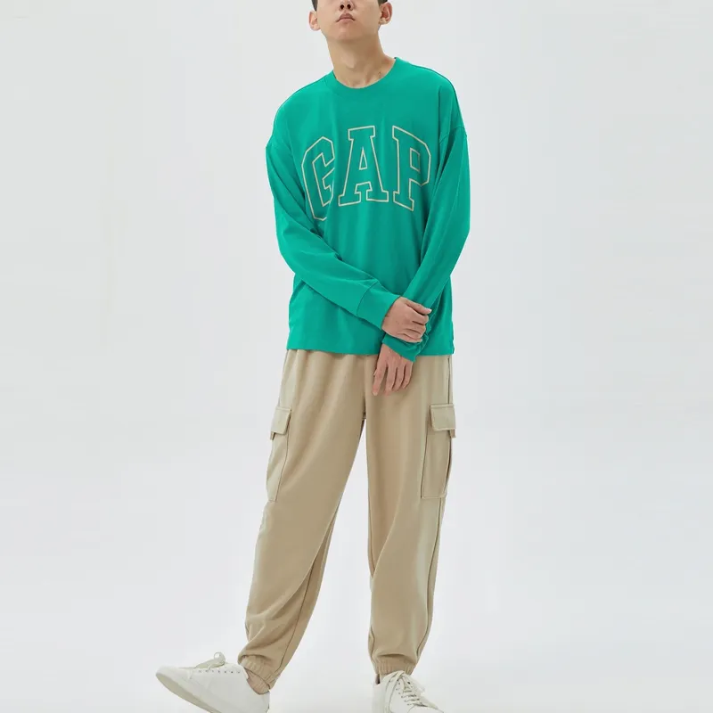 GAP T-Shirts Unisex Lake Green-2