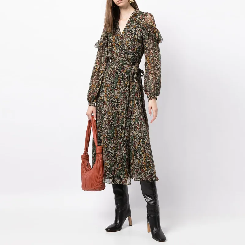 Polo Ralph Lauren Long-Sleeved Dresses Women's Multicolor-1