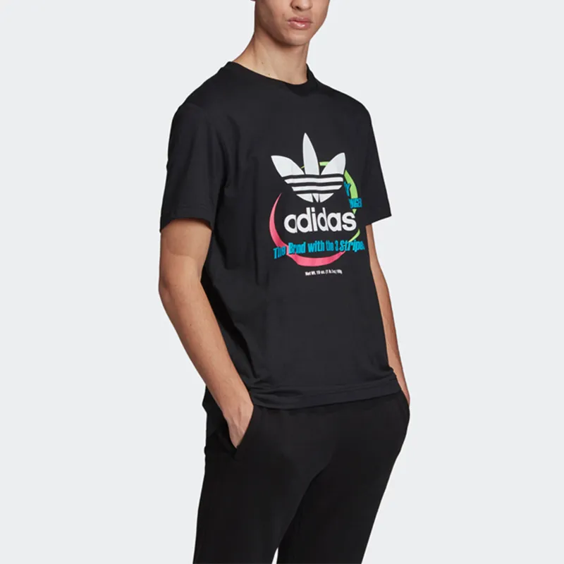 Adidas Originals T Shirt Men's Black-5