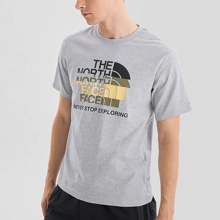 THE NORTH FACE T Shirts Men Gray-5