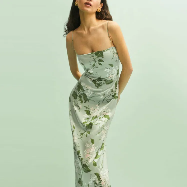 REFORMATION Slip Dresses Women's Tea Garden-2