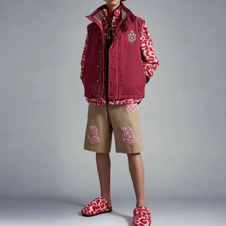 MONCLER GENIUS Moncler X Jw Anderson Logo Patch Sleeveless Jacket-2